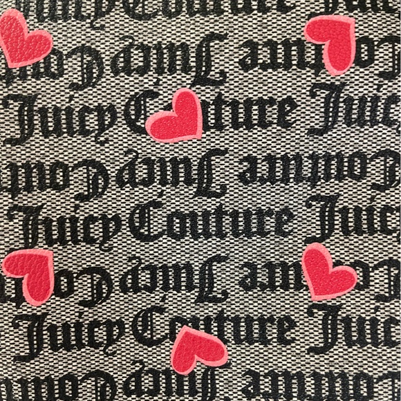 ❤️HEART PURSE BUY! ❤️. $14!!!! Heart Print Juicy Couture Satchel - Picture 8 of 10